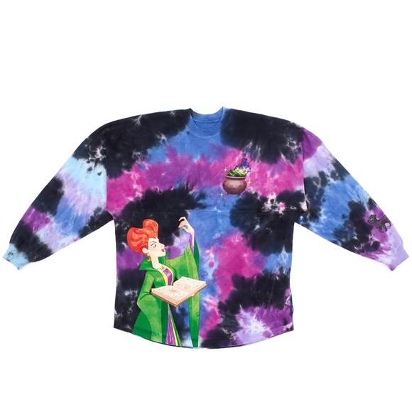 Disney Parks Hocus Pocus Sanderson Sisters “Tonight We Fly” Spirit Jersey M NWT - Picture 3 of 15